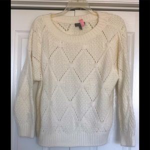 The Limited Cream Sweater, size 1X
